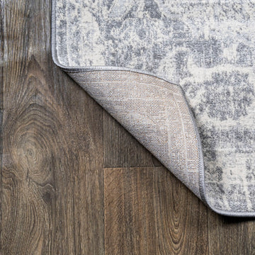 Edison modern Persian Vintage Medallion Area Rug
